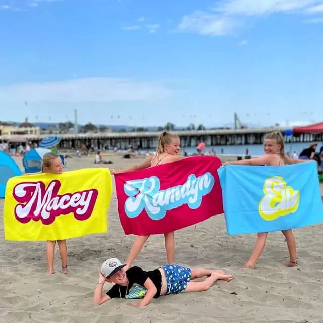 🎁Family PERSONALIZED PREMIUM BEACH TOWEL