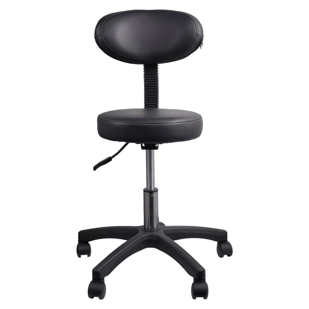 WZTO Ergonomic Saddle Seat Saddle Seat with Back Support 360 Degree Rotation Lightweight Saddle Stool Comfortable Seating favorable