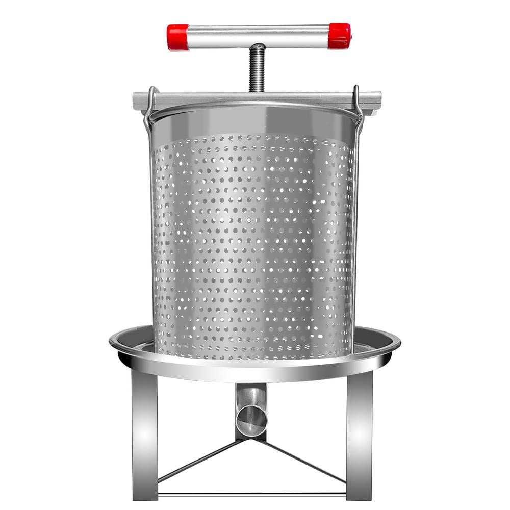 WZTO Beekeeping Honey Extractor Honey Press Bee Tools Extractor Stainless Steel Honey Presser Beekeeping Machine Bee Extraction Equipment Honey Making Machine presents