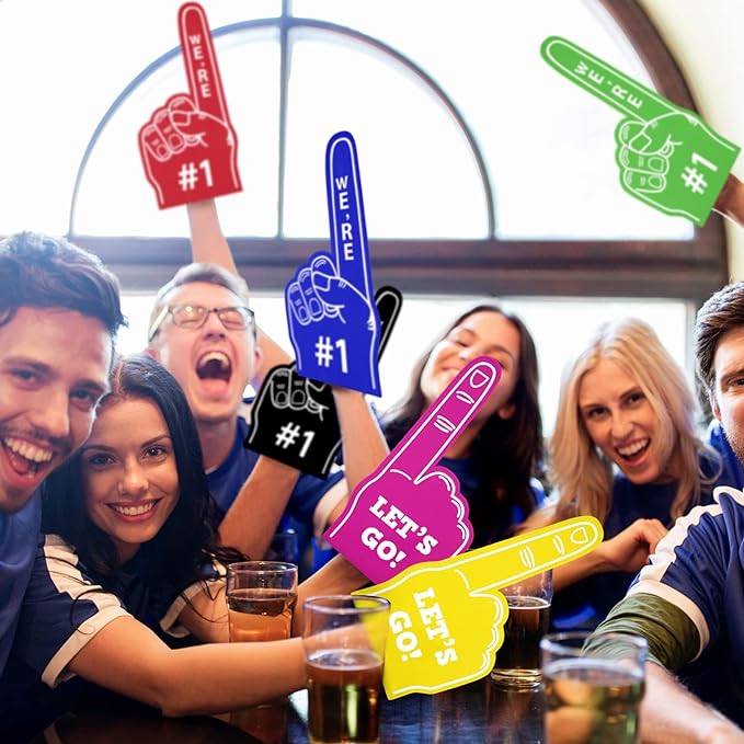 A pair of 18 Inch Custom Giant Foam Finger