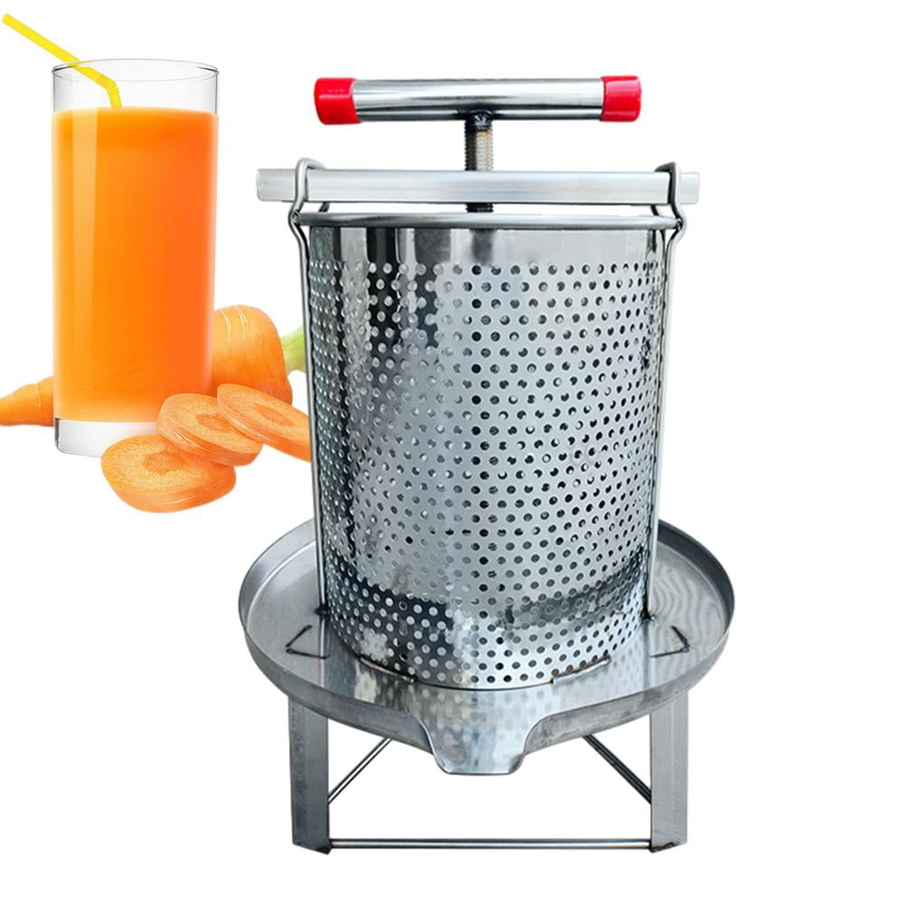 WZTO Manual Honey Press Extracting Tool Honey Extractor Honey Strainer Stainless Steel Honey Presser Bee Extraction Equipment Press Beekeeping Tool greater