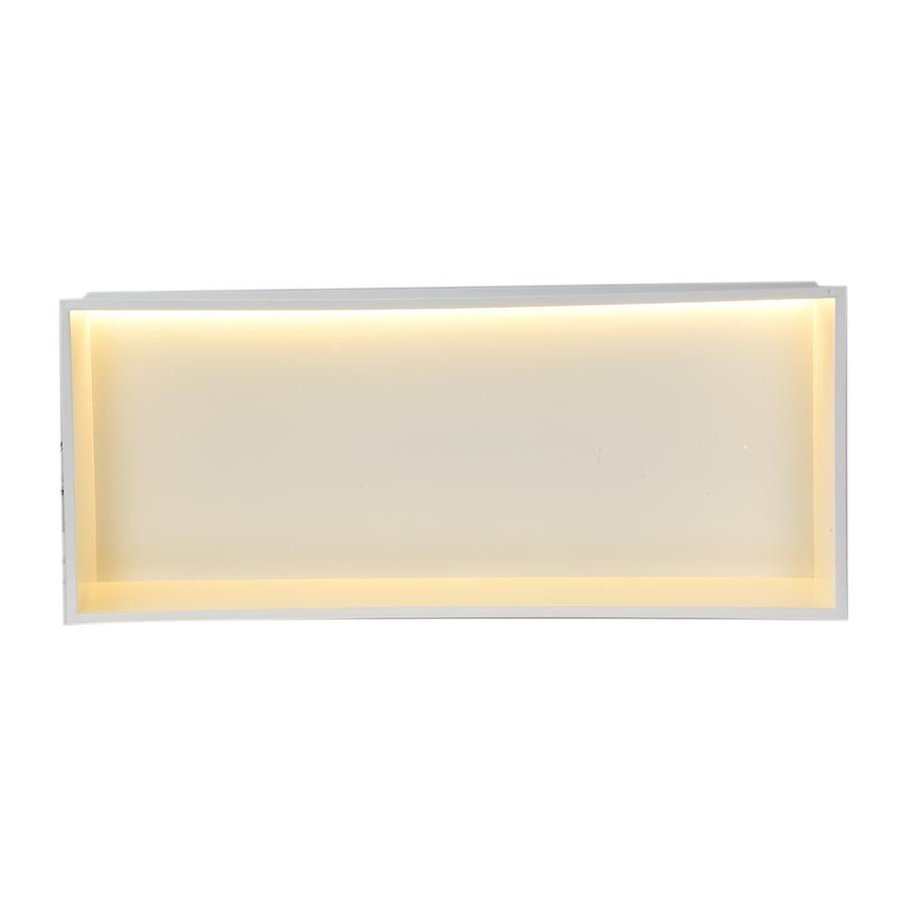 WZTO Niche for Shower Wall 27.5 X 11 X 5inch Recessed Wall Niche with Non dimmable LED Light Shower Niche No Tile Needed for Bathroom Storage over Mount Installation intensely