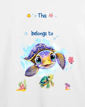 Custom Family Turtle T-Shirt