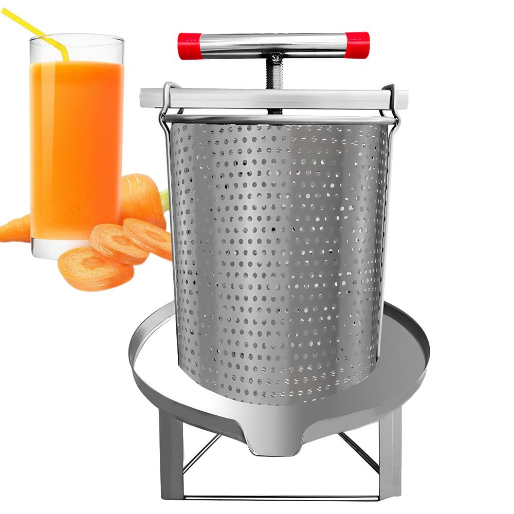 WZTO Honey Extractor Machine Beekeeping Extractor Honey Press Honey Strainer Stainless Steel Honey Presser Bee Extraction Equipment Press Beekeeping Tool clean