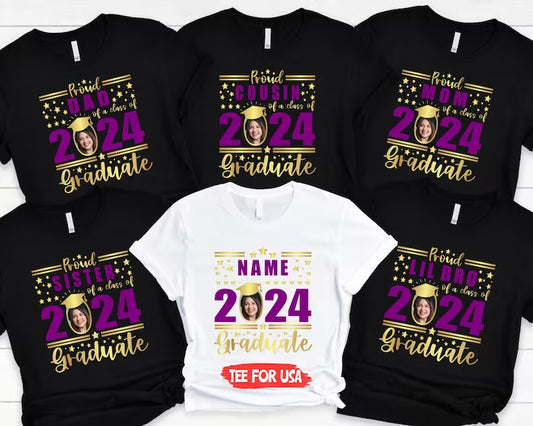 2024 Graduate Customization Printed Short-Sleeved T-Shirt