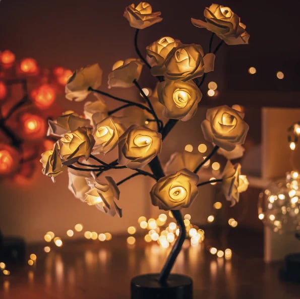 💕Forever Rose Tree Lamp