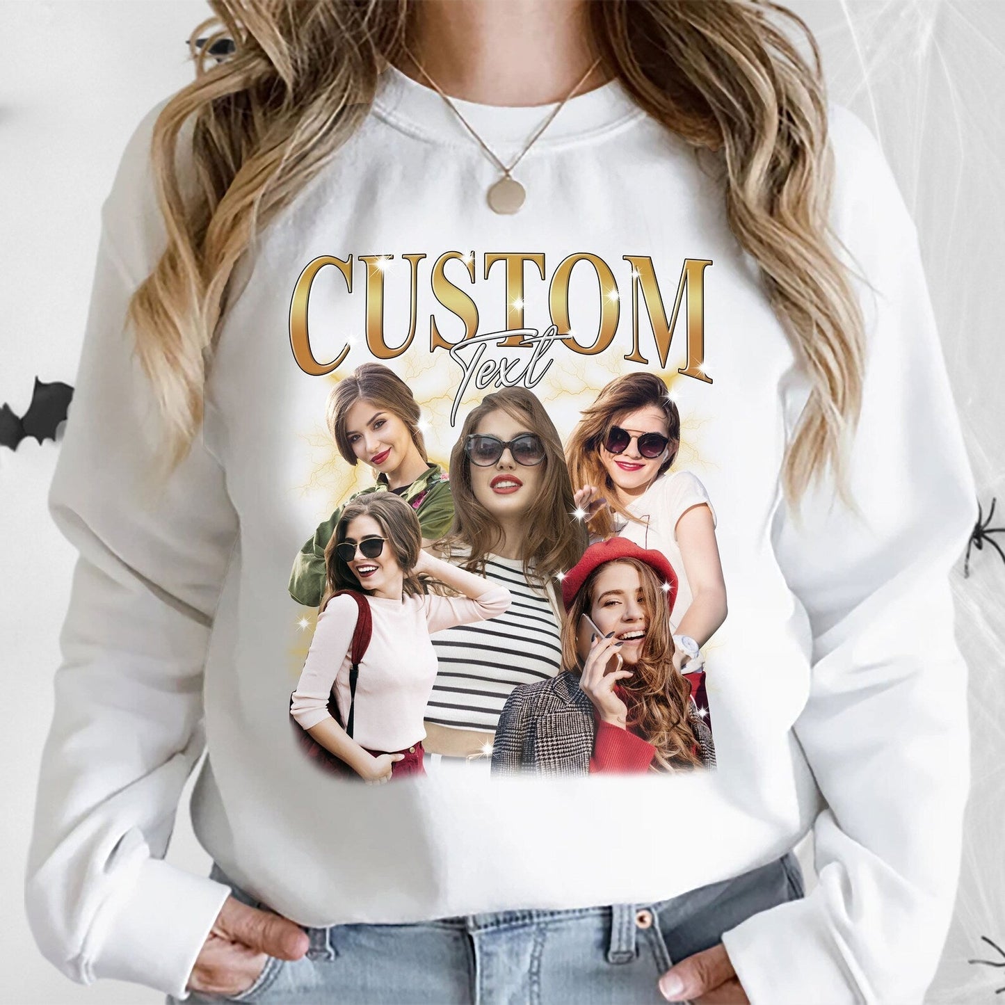 Unique Custom Vintage Bootleg Tee/Crewneck/Hoodie Unisex